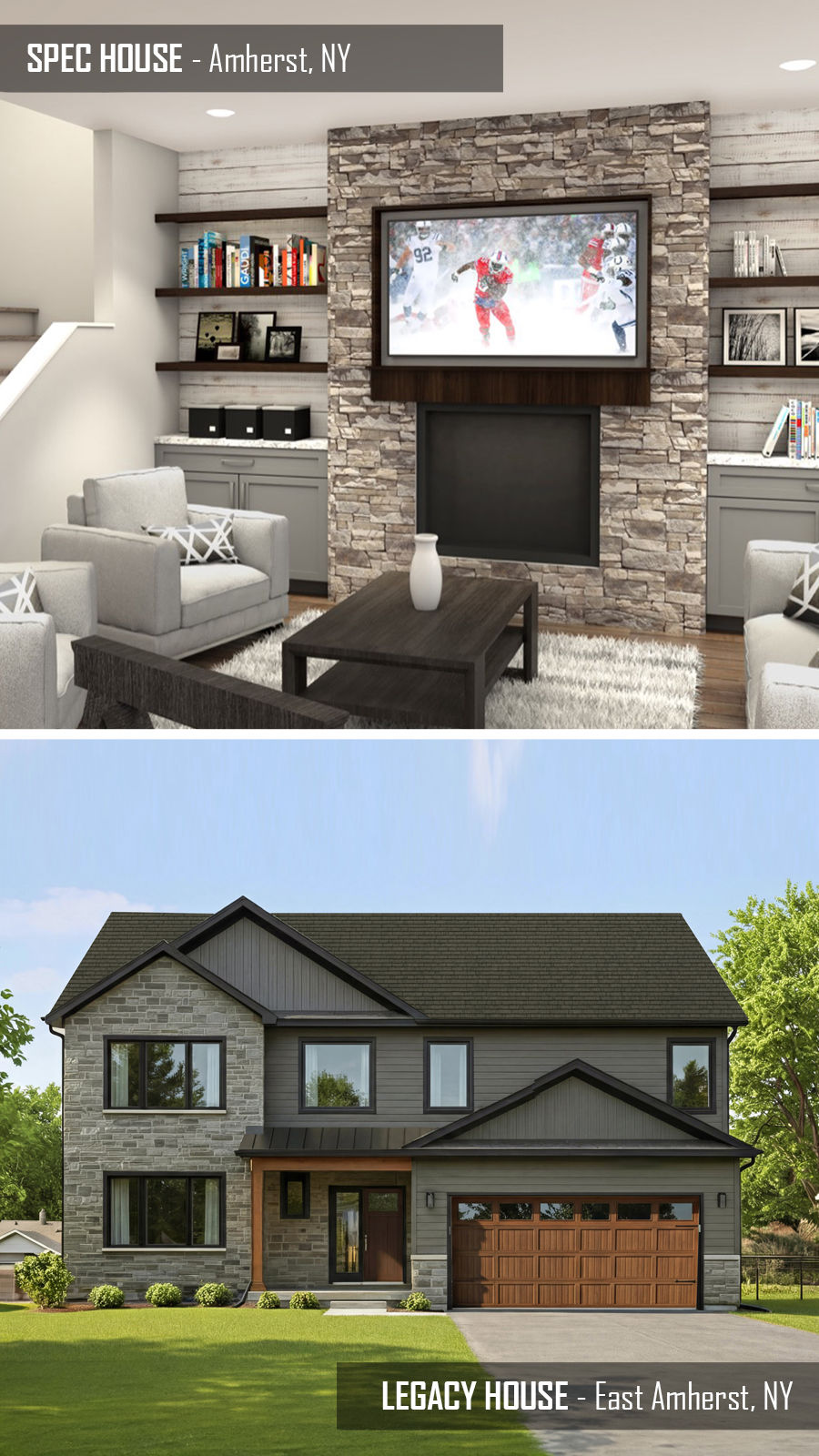 Spec House and Legacy House