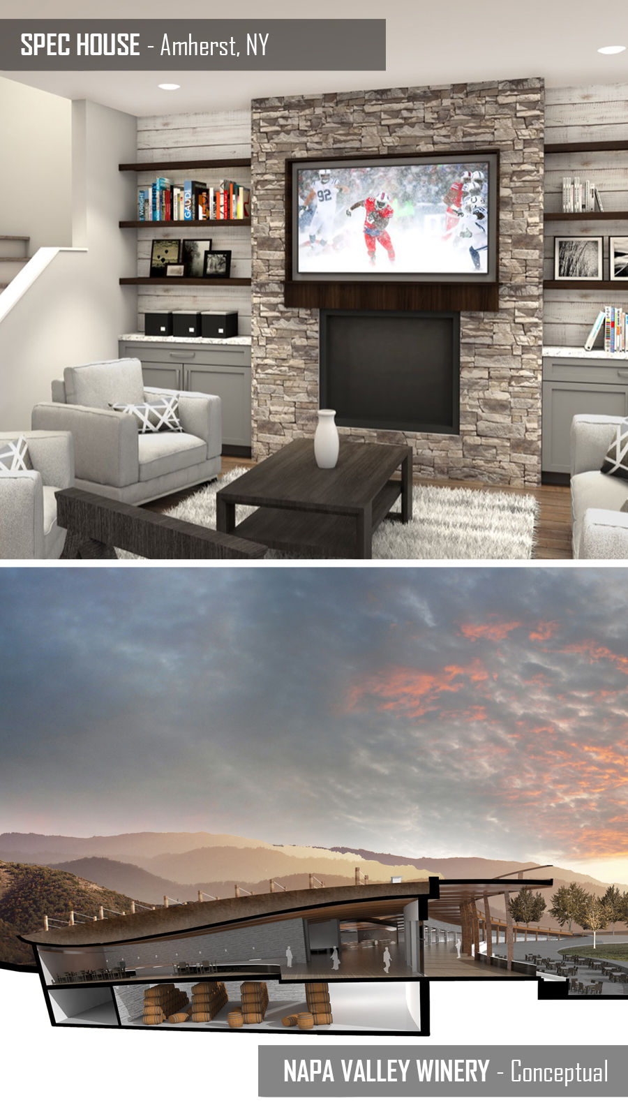 Spec House and Napa Valley Winery